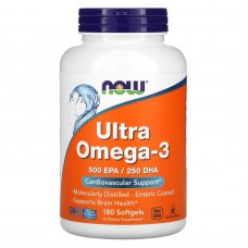 NOW - Ultra Omega-3 (180капс 60 порций)